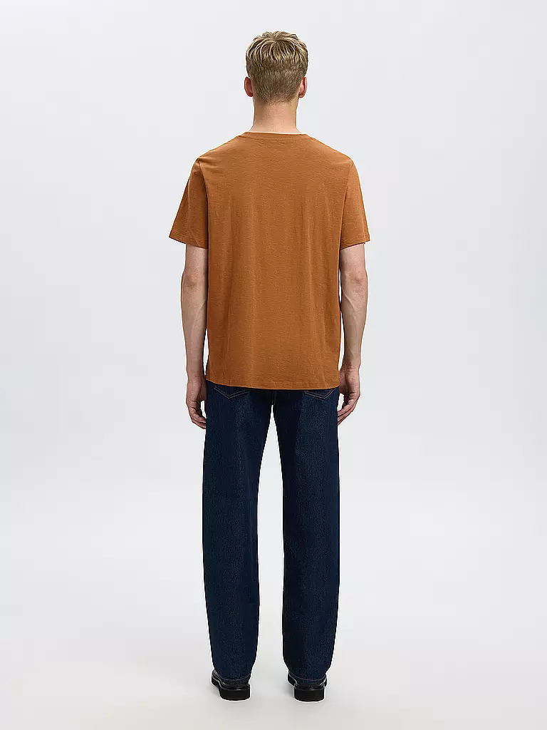SELECTED | Camiseta SLHASPEN | Marrón