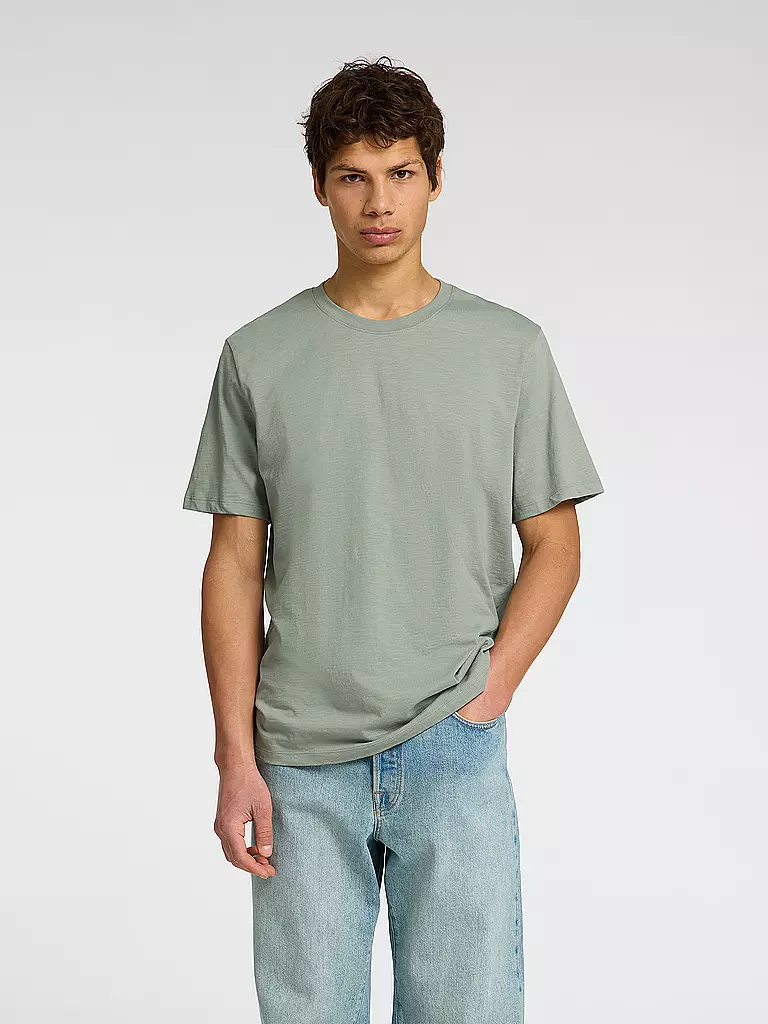 SELECTED | Camiseta SLHASPEN | Oliva
