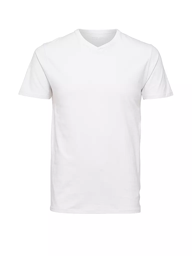 SELECTED | Camiseta SLHNEWPIMA | Blanco