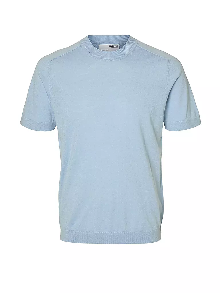 SELECTED | Camiseta SLHTRAY | Azul claro