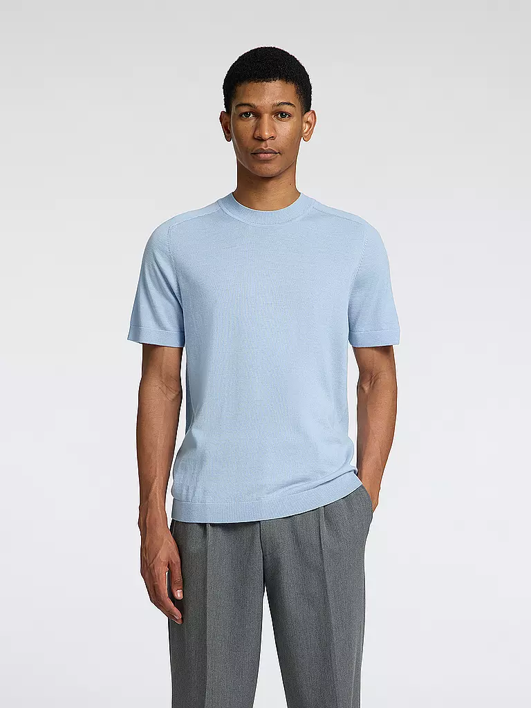 SELECTED | Camiseta SLHTRAY | Azul claro