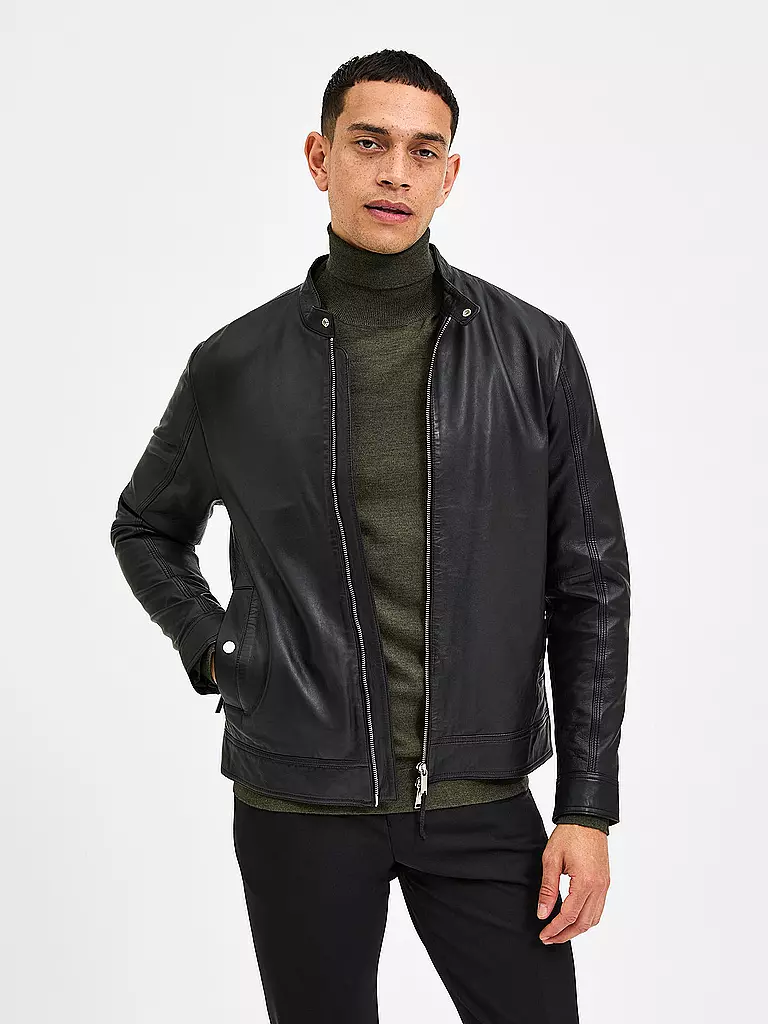 SELECTED | Chaqueta de cuero SLHARCHIVE | 