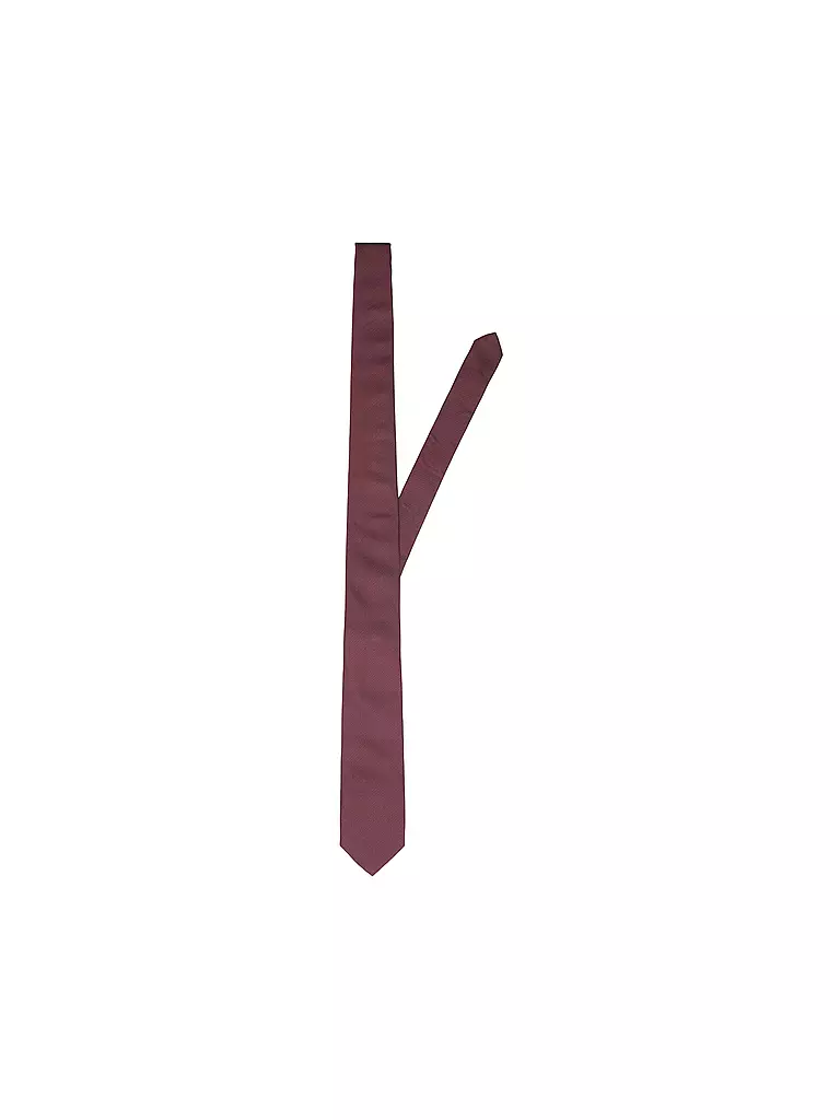 SELECTED | Corbata SLHPETER | Rojo oscuro