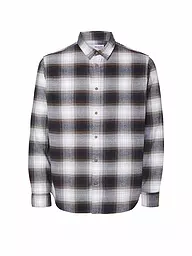 SELECTED | Flanellhemd Slim Fit SLHSLIMOWEN | Blanco