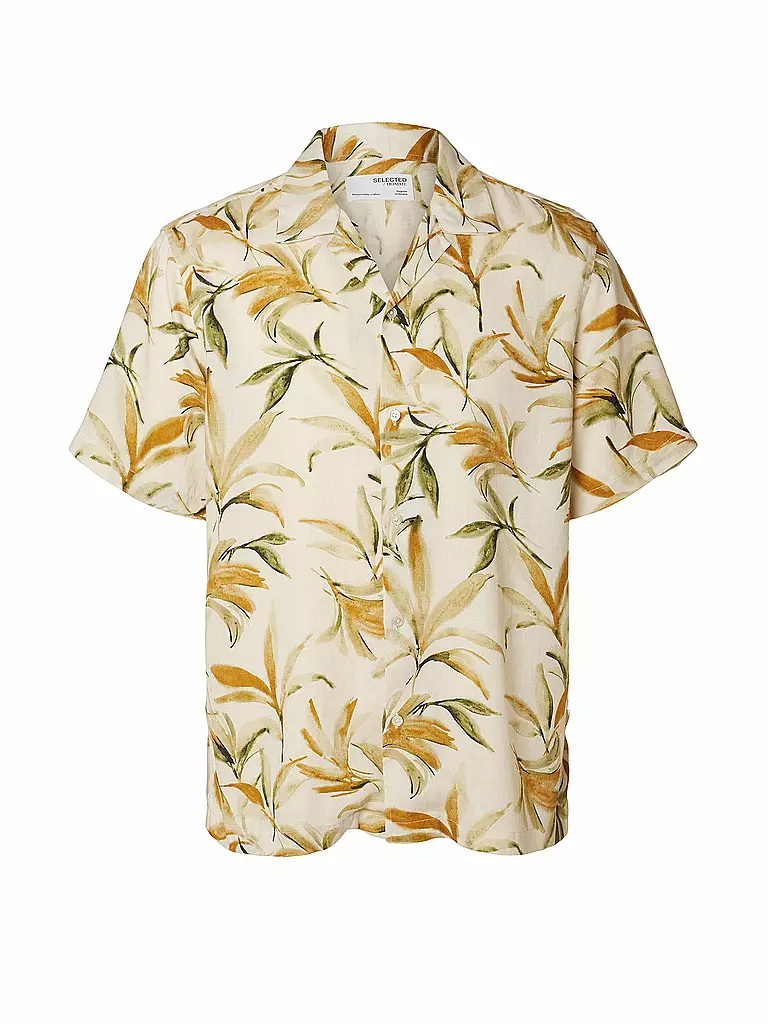 SELECTED | Hemd Regular Fit SLHREG-NOA | Beige
