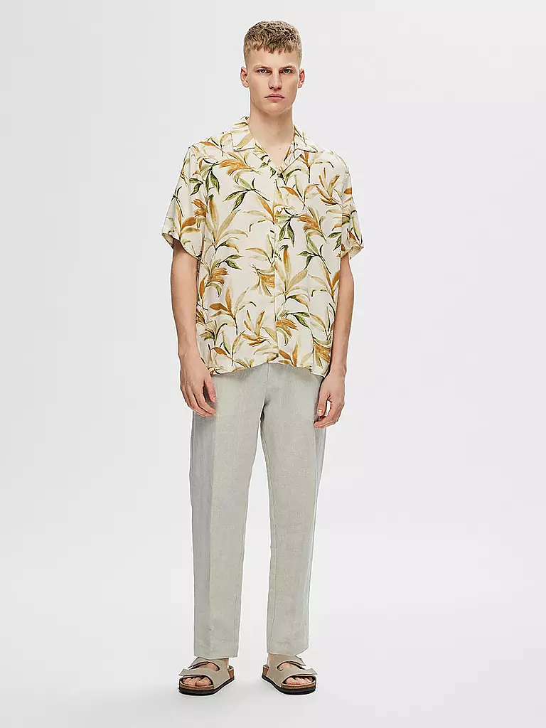 SELECTED | Hemd Regular Fit SLHREG-NOA | Beige
