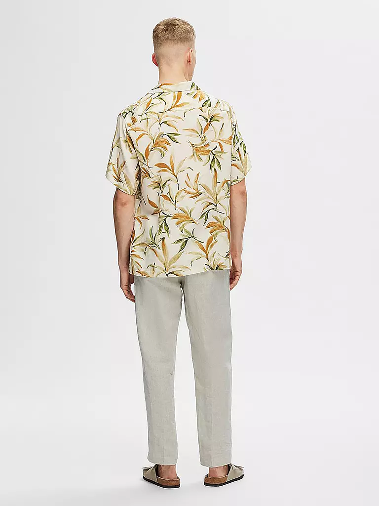 SELECTED | Hemd Regular Fit SLHREG-NOA | Beige