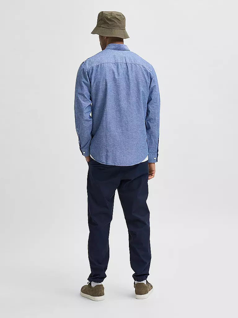SELECTED | Hemd Regular Fit SLHSLIMNEW | Azul