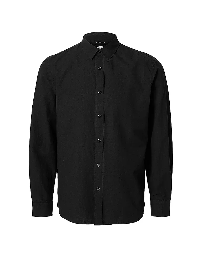 SELECTED | Hemd Slim Fit SLHSLIM-SUN | Negro