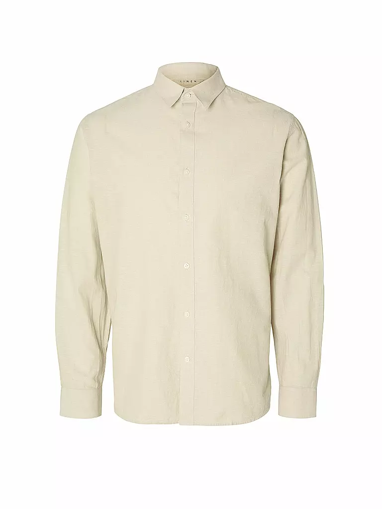 SELECTED | Hemd Slim Fit SLHSLIM-SUN | Beige