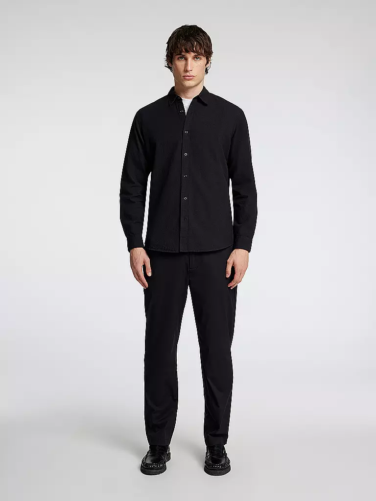 SELECTED | Hemd Slim Fit SLHSLIM-SUN | Negro