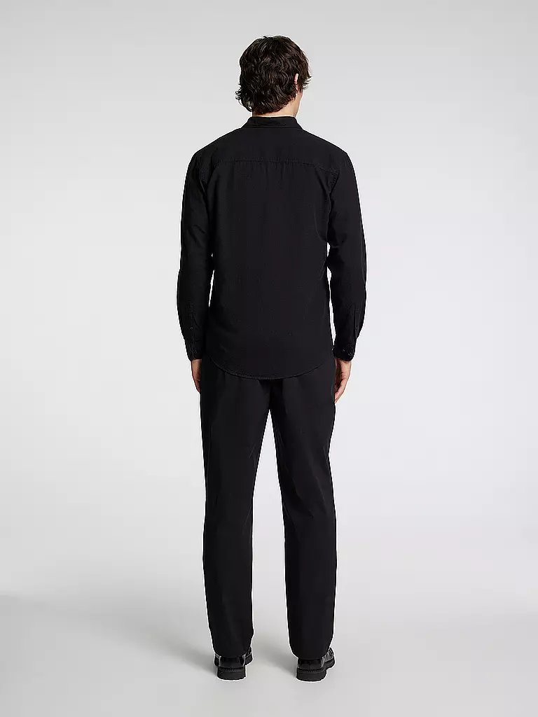 SELECTED | Hemd Slim Fit SLHSLIM-SUN | Negro