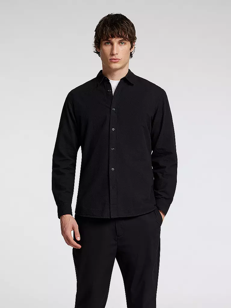 SELECTED | Hemd Slim Fit SLHSLIM-SUN | Negro