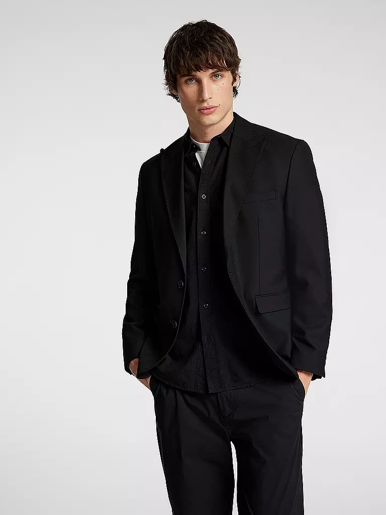SELECTED | Hemd Slim Fit SLHSLIM-SUN | Negro