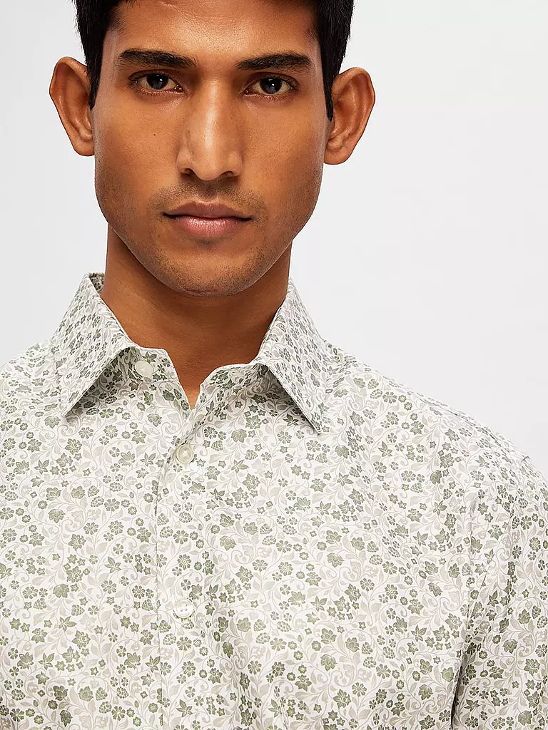 SELECTED | Hemd Slim Fit SLHSLIMSOHO | Blanco