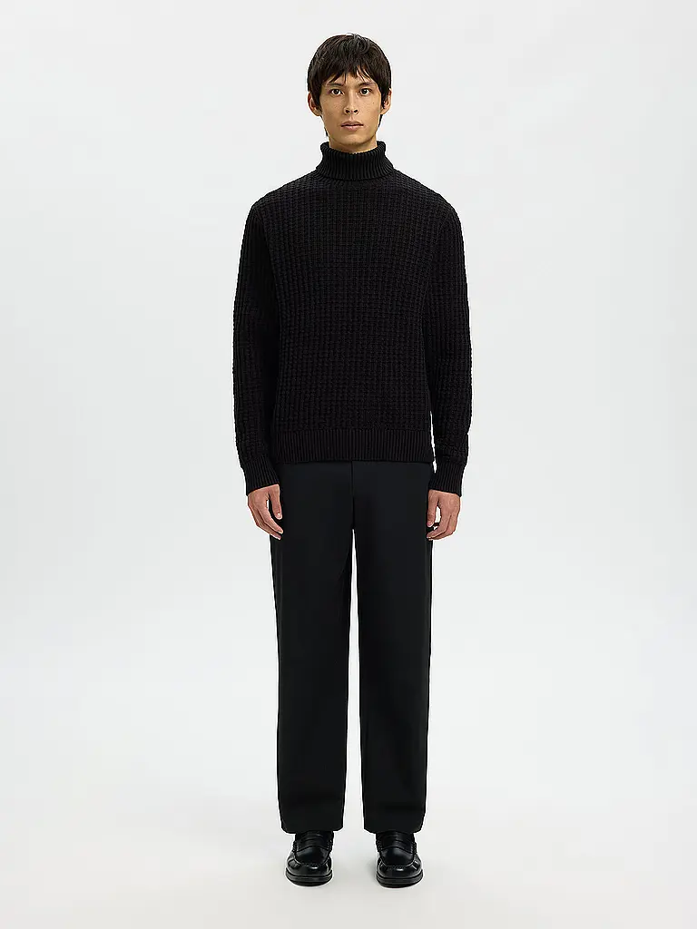 SELECTED | Jersey de cuello alto SLHTOM | Negro