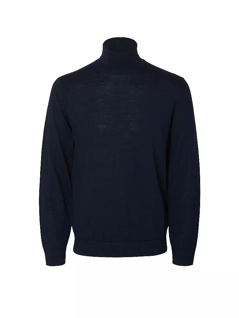 SELECTED | Jersey de cuello alto SLHTRAY | Azul oscuro