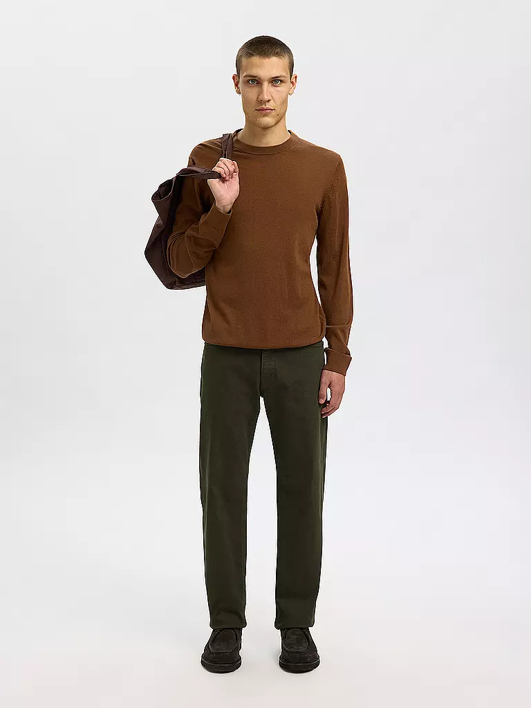 SELECTED | Jersey SLHTRAY | braun