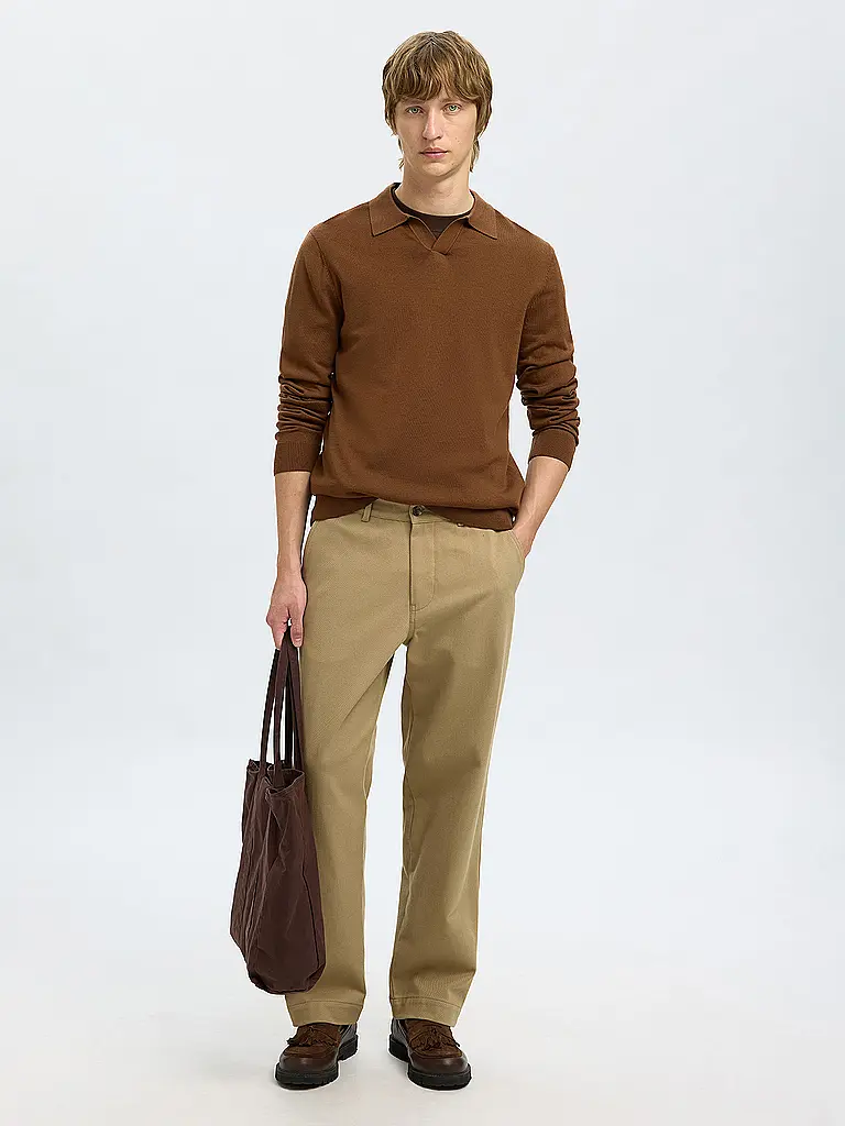 SELECTED | Jersey SLHTRAY | Marrón