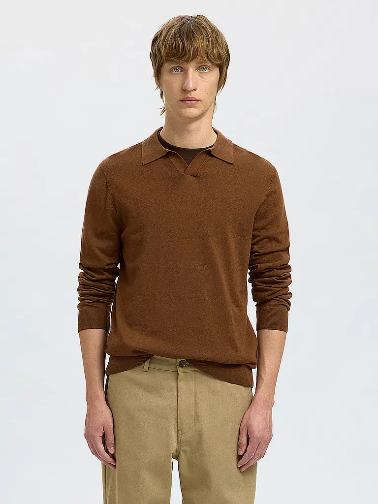 SELECTED | Jersey SLHTRAY | Marrón