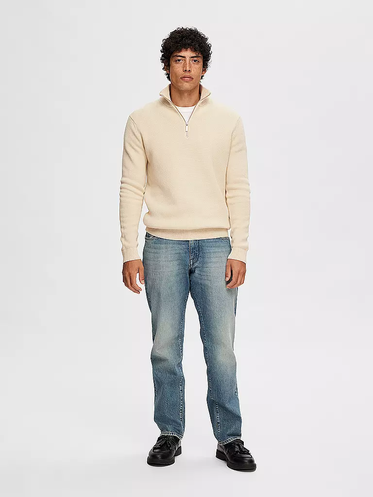 SELECTED | Jersey Troyer SLHDANE | beige