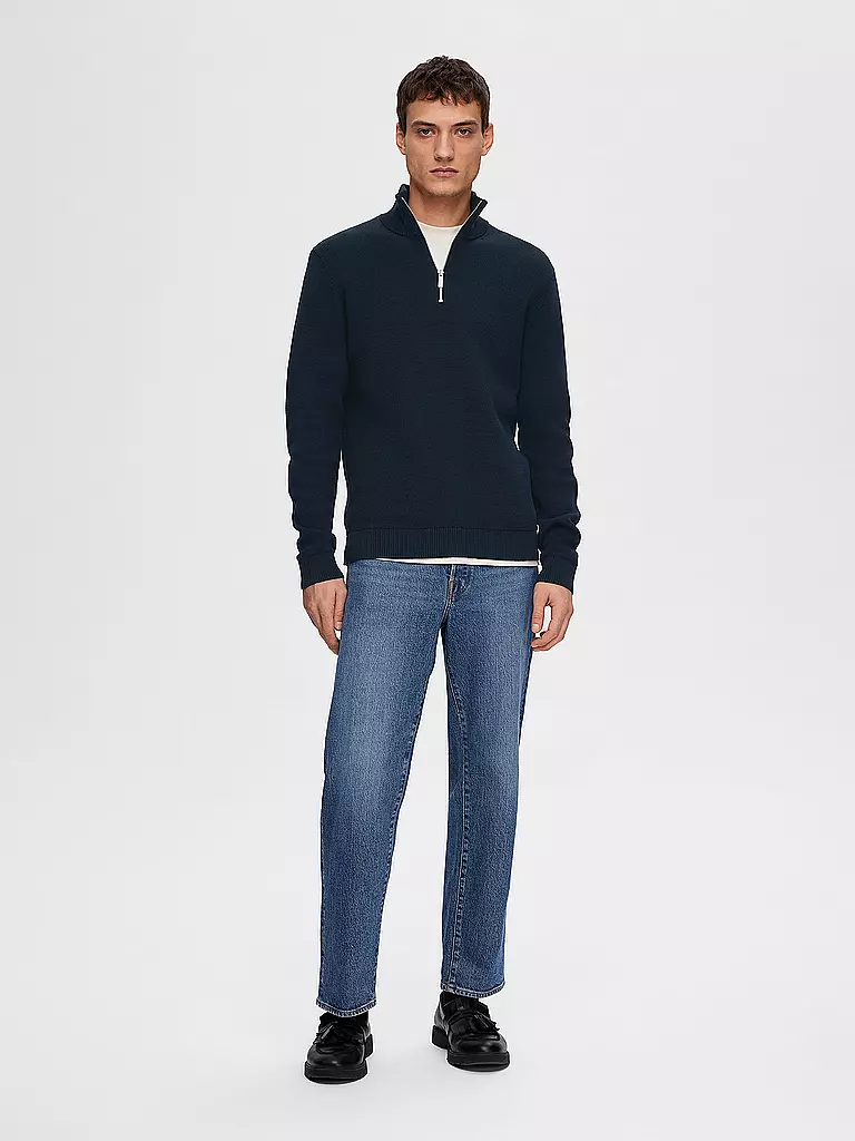 SELECTED | Jersey Troyer SLHDANE | blau