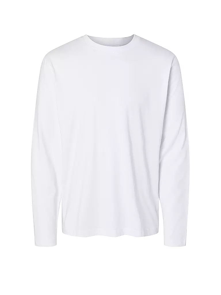 SELECTED | Langarmshirt SLHASPEN | Blanco