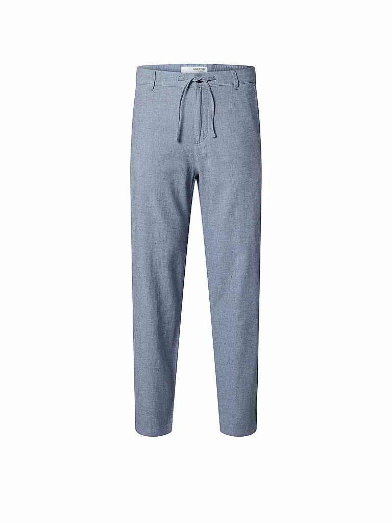 SELECTED | Leinenhose SLH172 | Azul