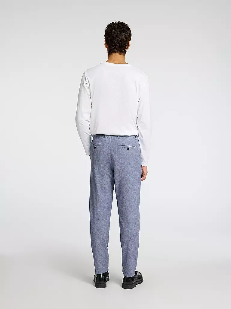 SELECTED | Leinenhose SLH172 | Azul