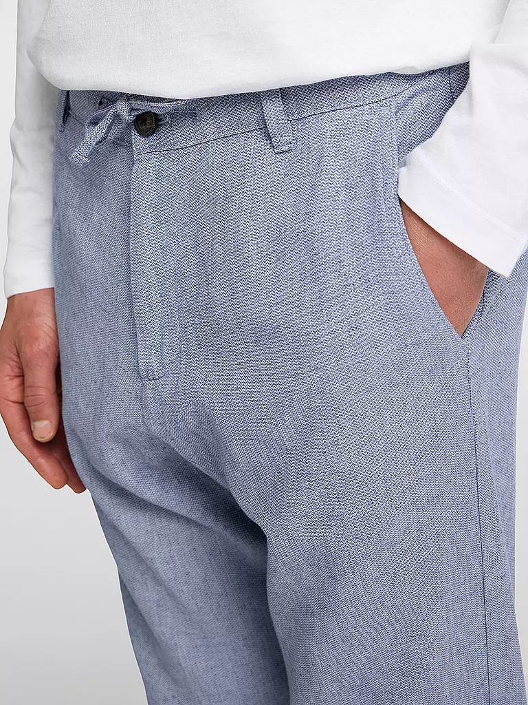 SELECTED | Leinenhose SLH172 | Azul