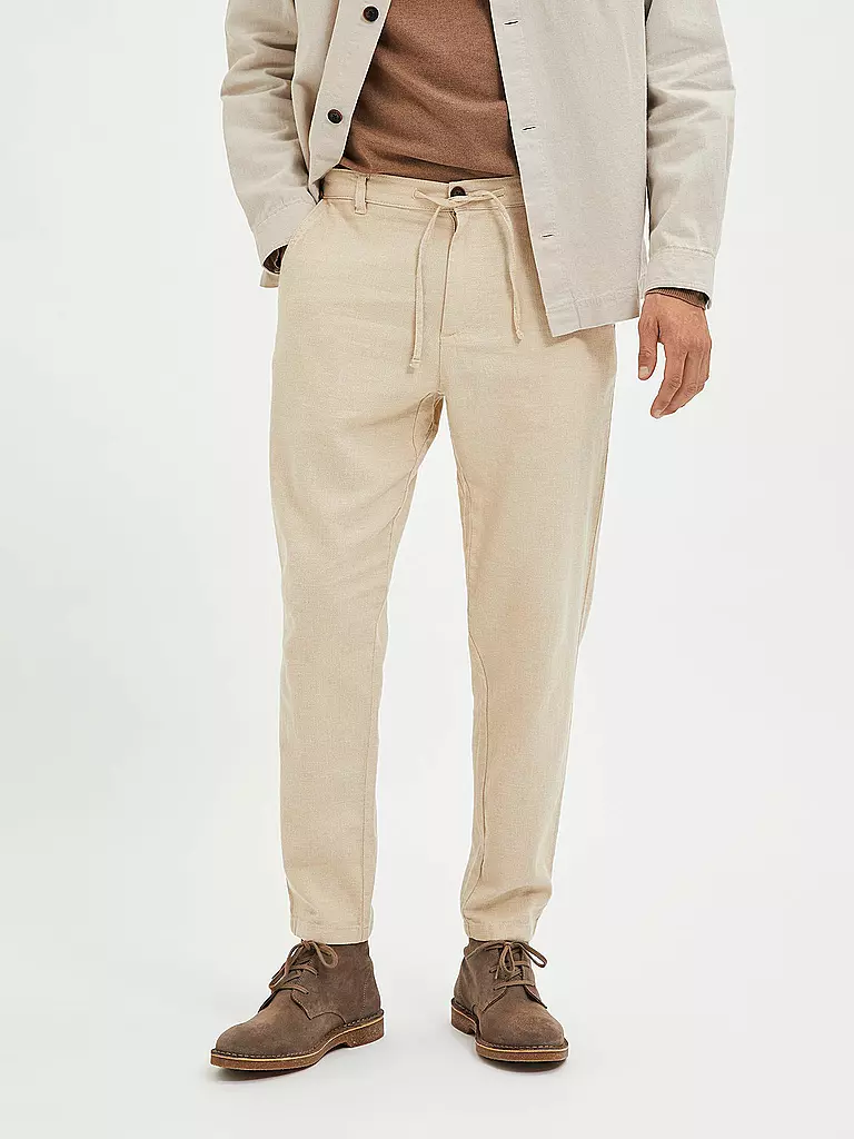 SELECTED | Pantalones de lino SLHSLIMTAPE |