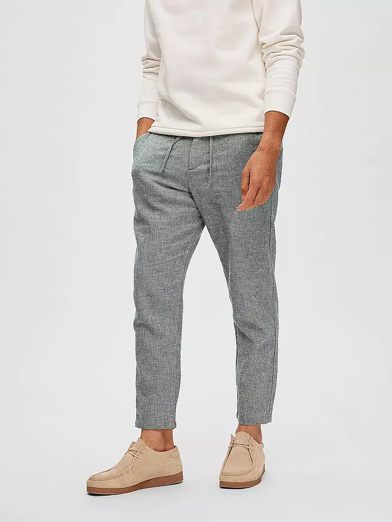 SELECTED | Pantalones de lino SLHSLIMTAPE |