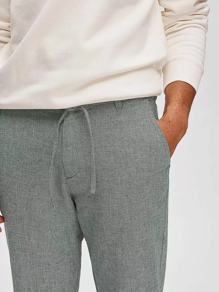 SELECTED | Pantalones de lino SLHSLIMTAPE |