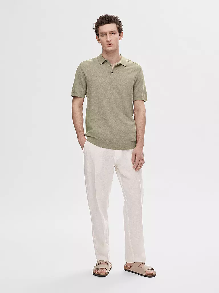 SELECTED | Polo SLHBERG | Verde claro