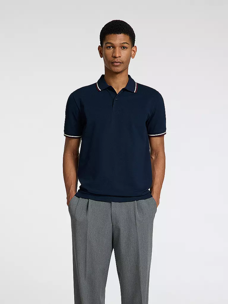 SELECTED | Polo SLHSLIM-ATLAS | Azul oscuro