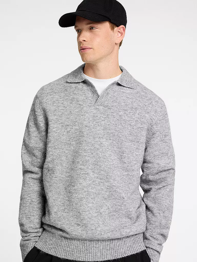 SELECTED | Polo-Pullover SLHRAI | Gris claro
