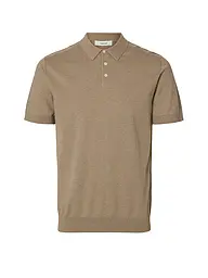 SELECTED | Poloshirt SLHBERG | Beige