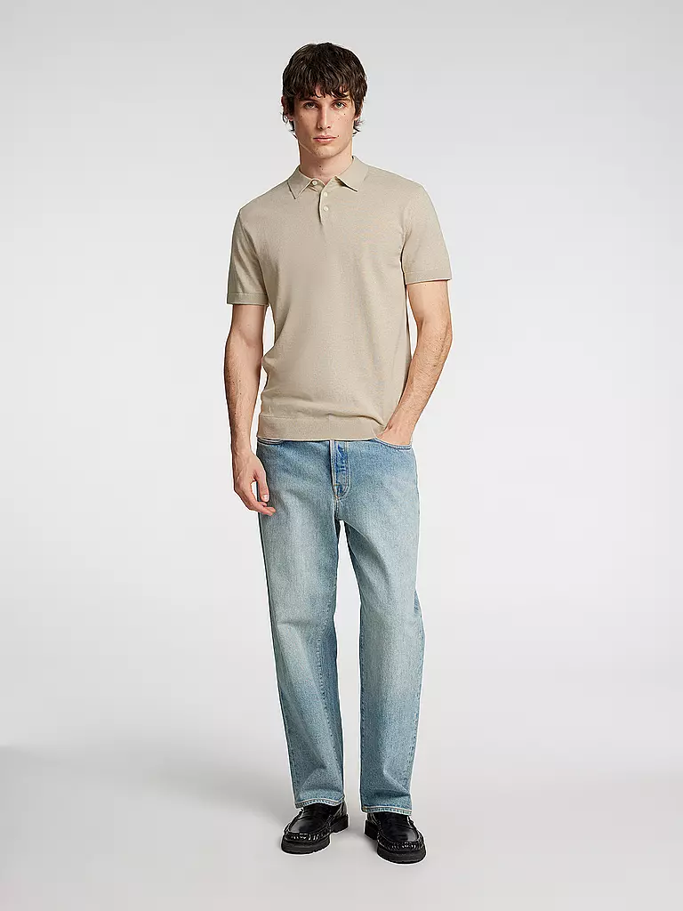 SELECTED | Poloshirt SLHBERG | Beige