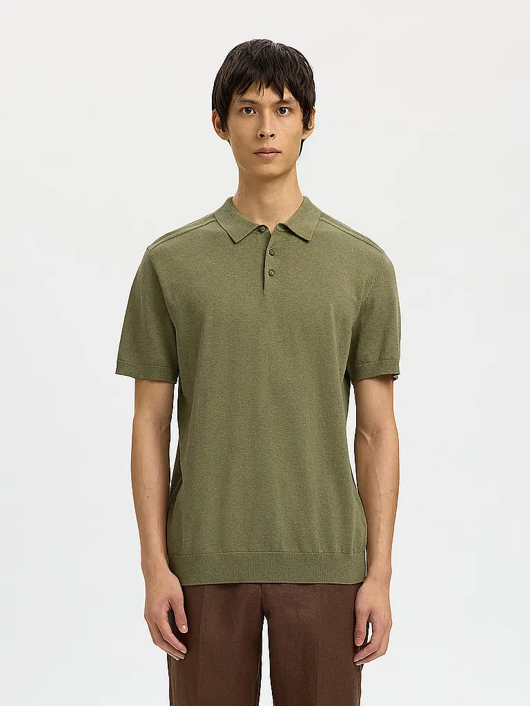 SELECTED | Poloshirt SLHBERG | Verde