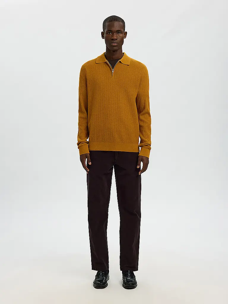 SELECTED | Poloshirt SLHCRAN | Marrón