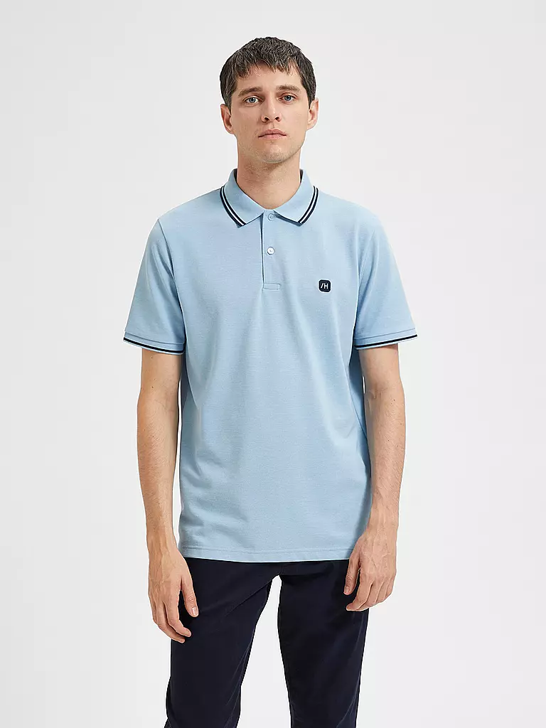 SELECTED | Poloshirt SLHDANTE  | Azul claro