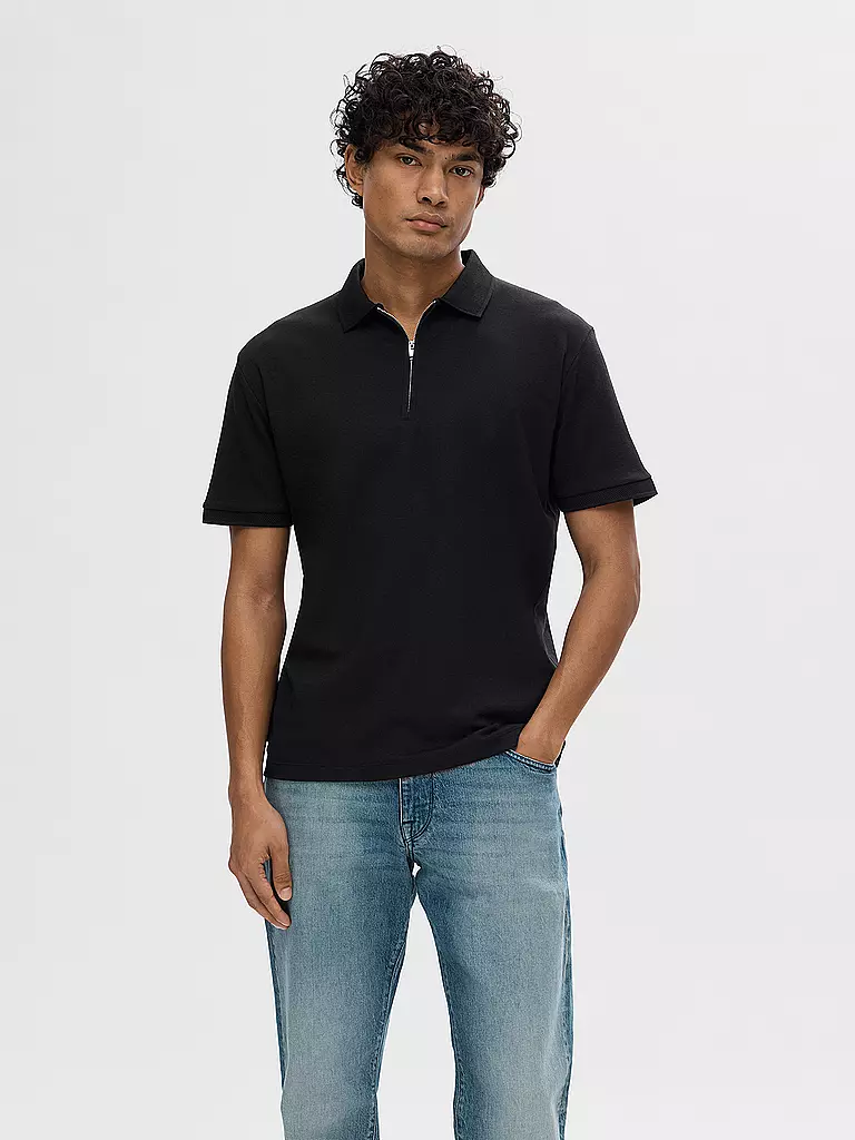SELECTED | Poloshirt SLHFAVE | Negro