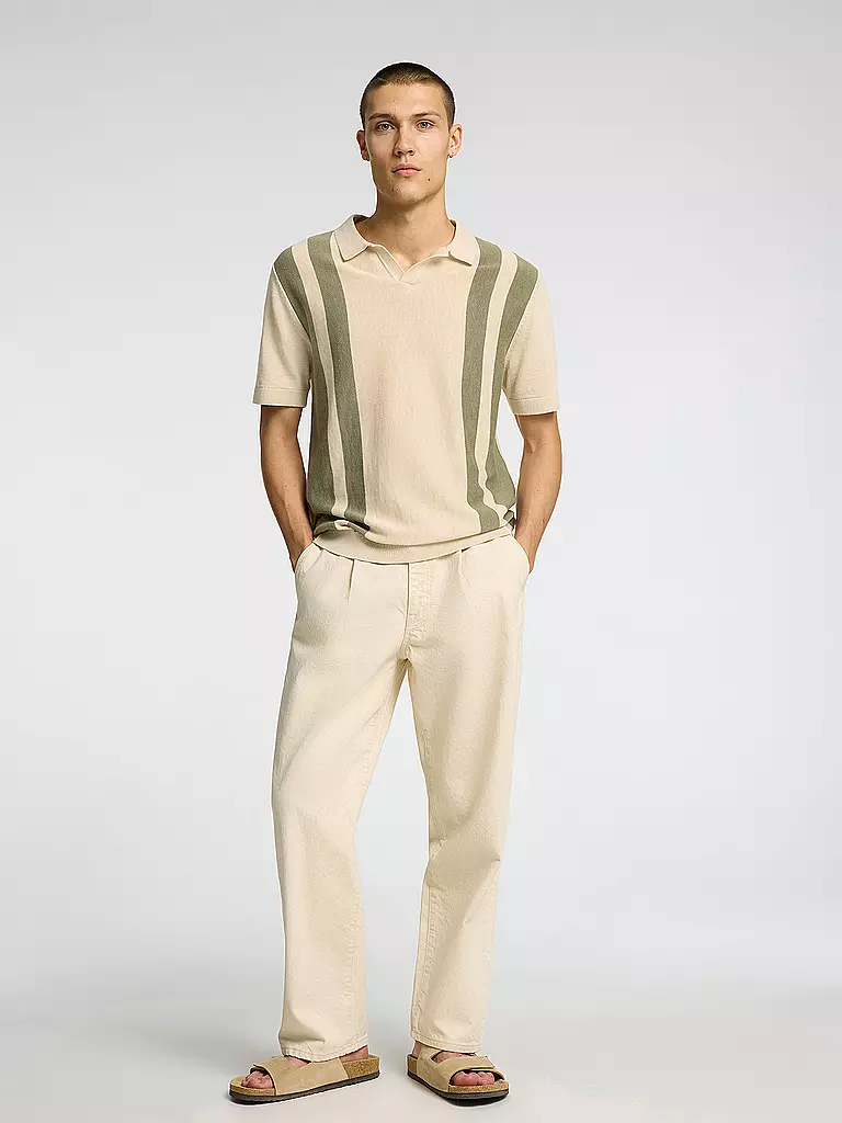 SELECTED | Poloshirt SLHMATTIS | Beige
