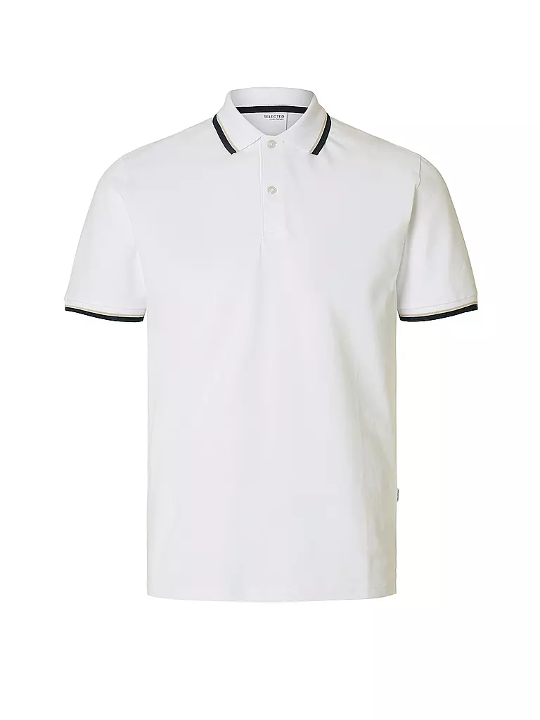 SELECTED | Poloshirt SLHSLIM-ATLAS | Blanco