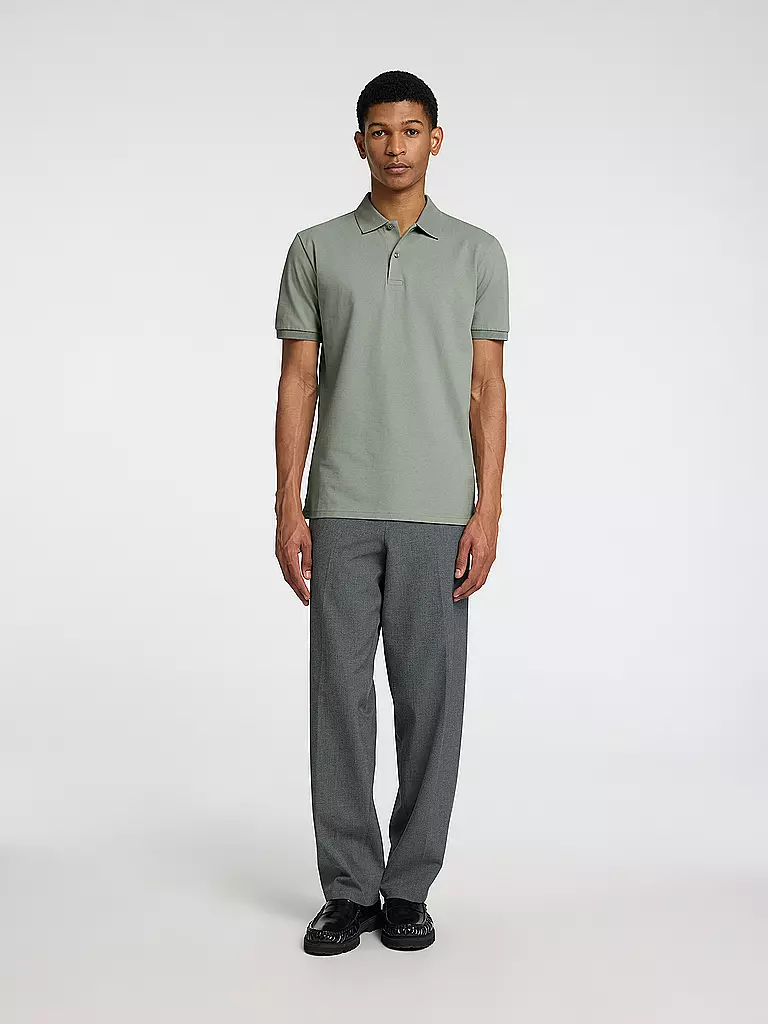 SELECTED | Poloshirt SLHSLIM-ATLAS | Oliva