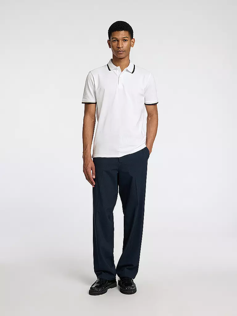 SELECTED | Poloshirt SLHSLIM-ATLAS | Blanco