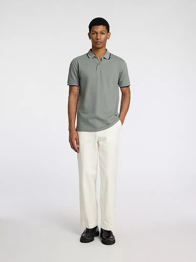 SELECTED | Poloshirt SLHSLIM-ATLAS | Oliva