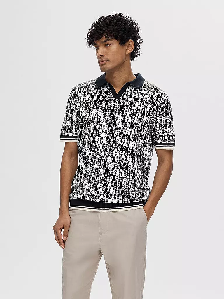 SELECTED | Poloshirt SLHWIFI | Azul oscuro