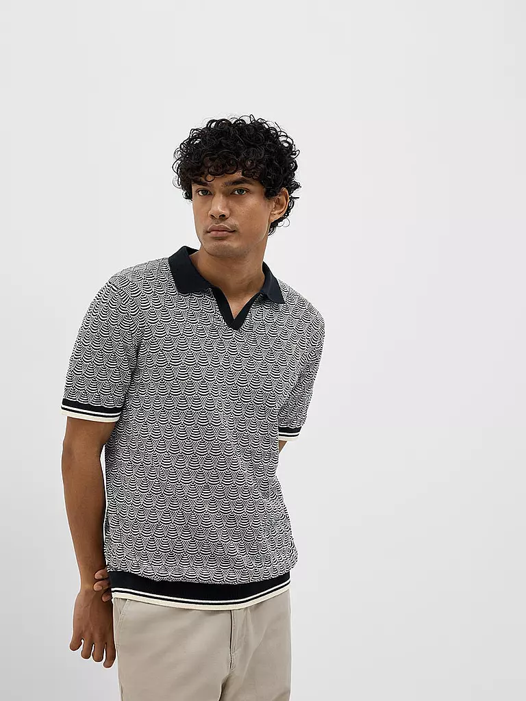 SELECTED | Poloshirt SLHWIFI | Azul oscuro