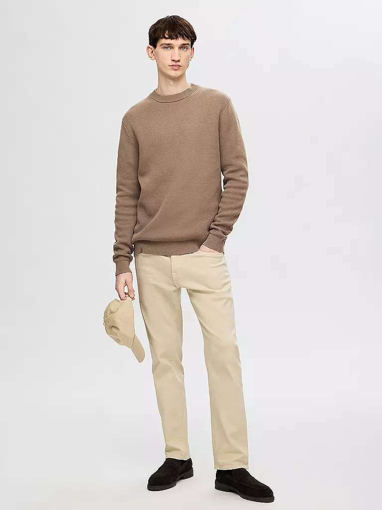 SELECTED | Pullover SLHDANE | Beige